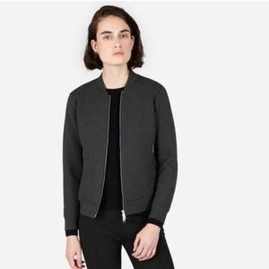 Everlane gray bomber - size small - like new!